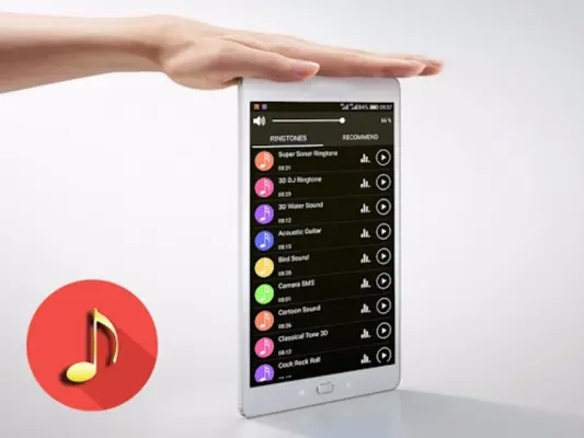 Mobile Phone Ringtones android App screenshot 1