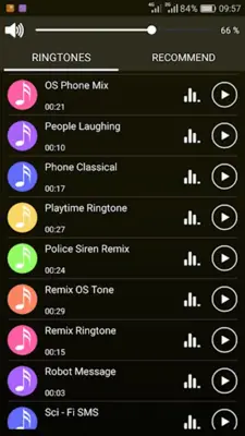 Mobile Phone Ringtones android App screenshot 5